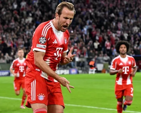 Kane Scores a Brace as Bayern Overpower Chelsea in Champions League Comeback